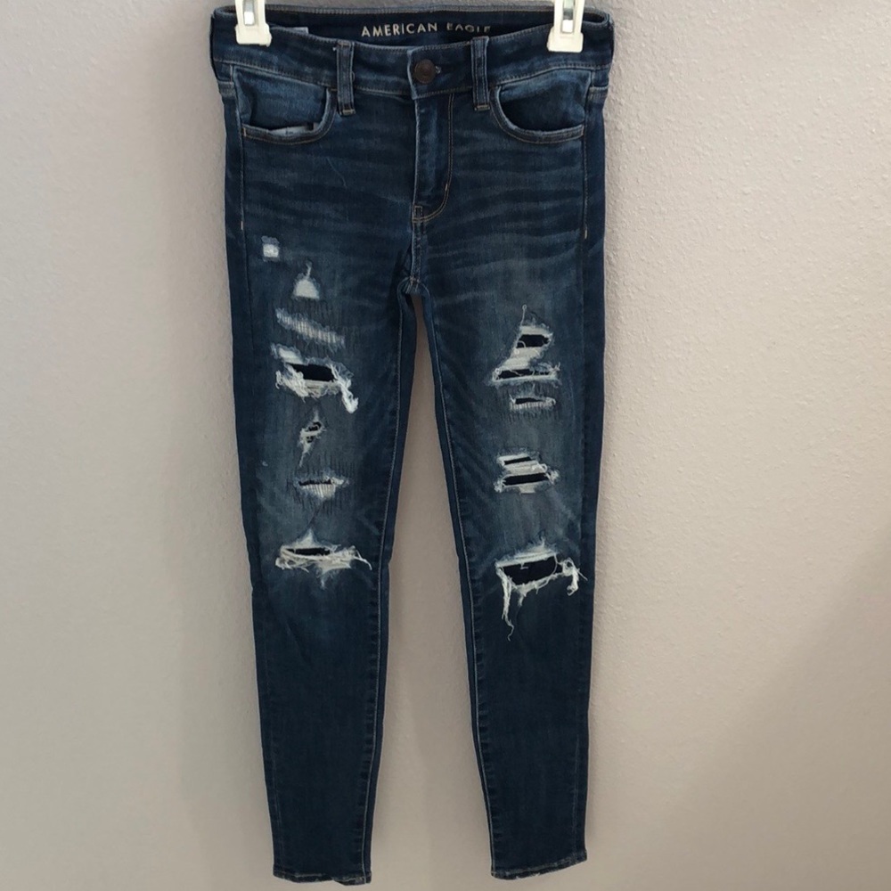 American Eagle next level stretch jeggings